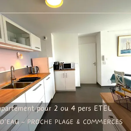 Tres Joli T2 En Face Du Plan D'Eau D'Etel Apartment Exterior photo