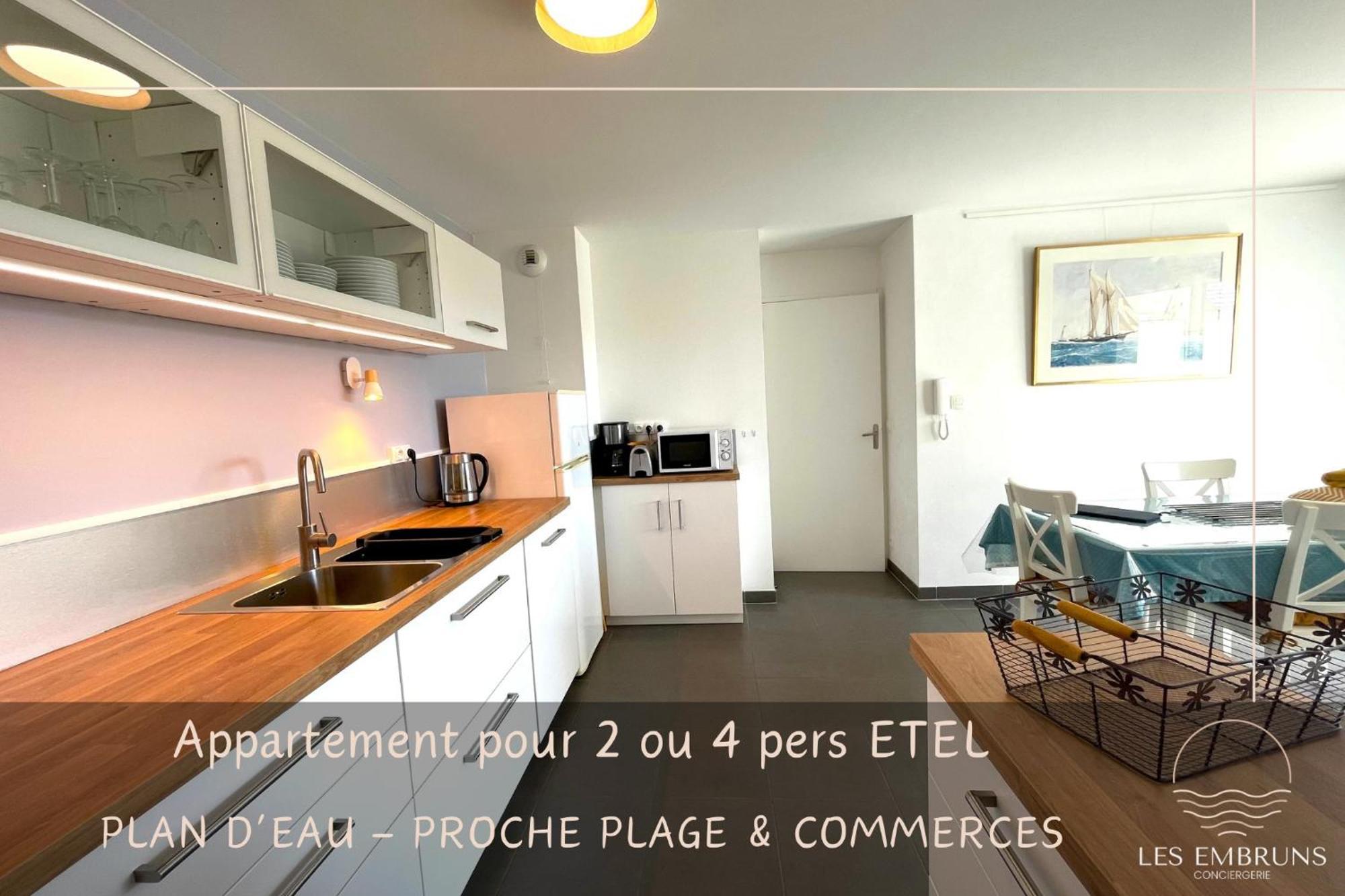 Apartment Tres Joli T2 En Face Du Plan D'eau D'etel *